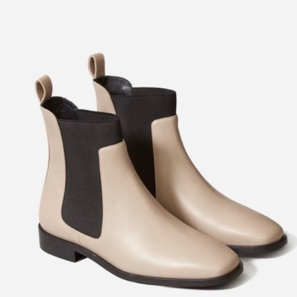🌱Everlane Square Toe Chelsea Boots